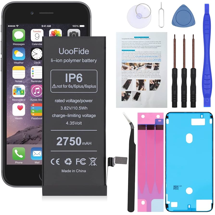iPhone 6/6sようバッテリー Amazon.com: Upgraded Battery for iPhone 6 (4.7